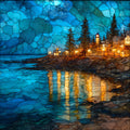 Park Point Beach on Lake Superior — ceramic art tile