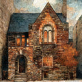 the Grant Wood Studio — ceramic art tile