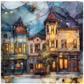 Fort Collins Old Town Front Range — ceramic art tile