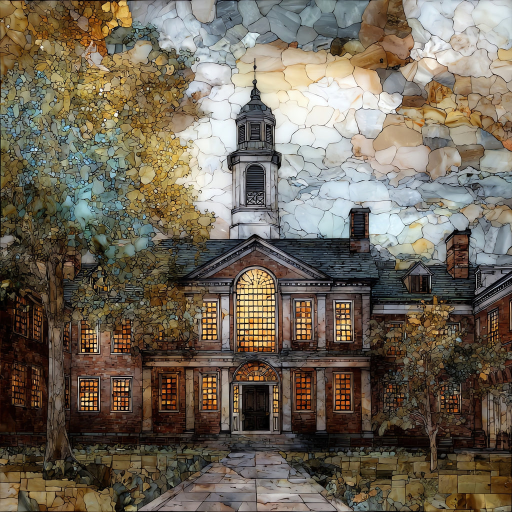 the College of New — ceramic art tile