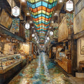 Nishiki Market Food Street — ceramic art tile