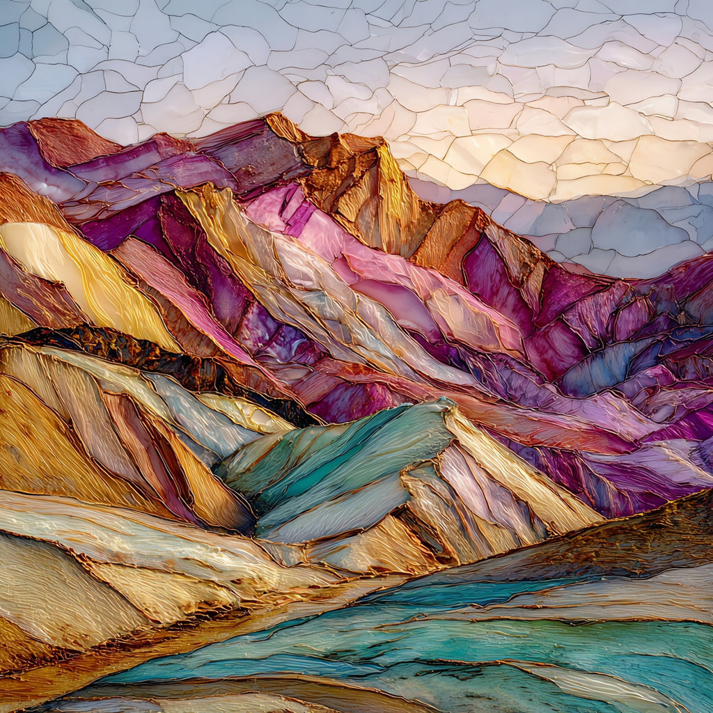 Artists Palette — ceramic art tile