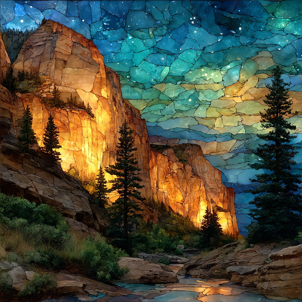 the Sentinel Slide ancient — ceramic art tile