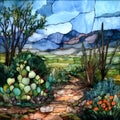 Living Desert State Park — ceramic art tile