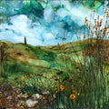 the Hitchcock Nature Center overlook in — ceramic art tile