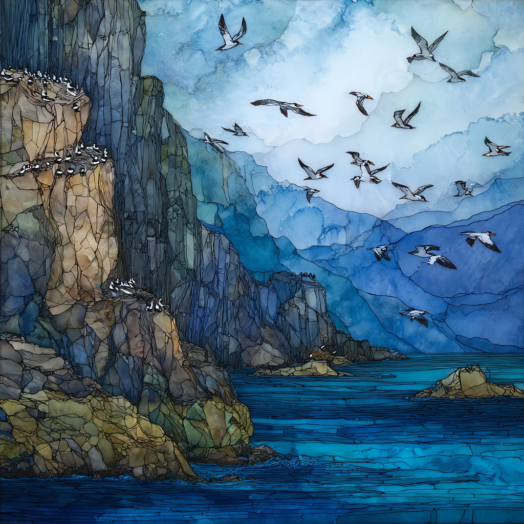 Togiak National Wildlife Refuge — ceramic art tile