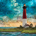the Assateague Lighthouse on — ceramic art tile