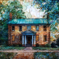 Appomattox Court House — ceramic art tile