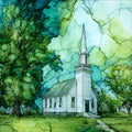 the Little Compton Common — ceramic art tile