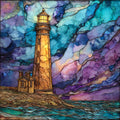 the Old Cape Henry Lighthouse — ceramic art tile