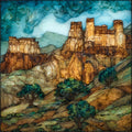 Castle Gardens — ceramic art tile