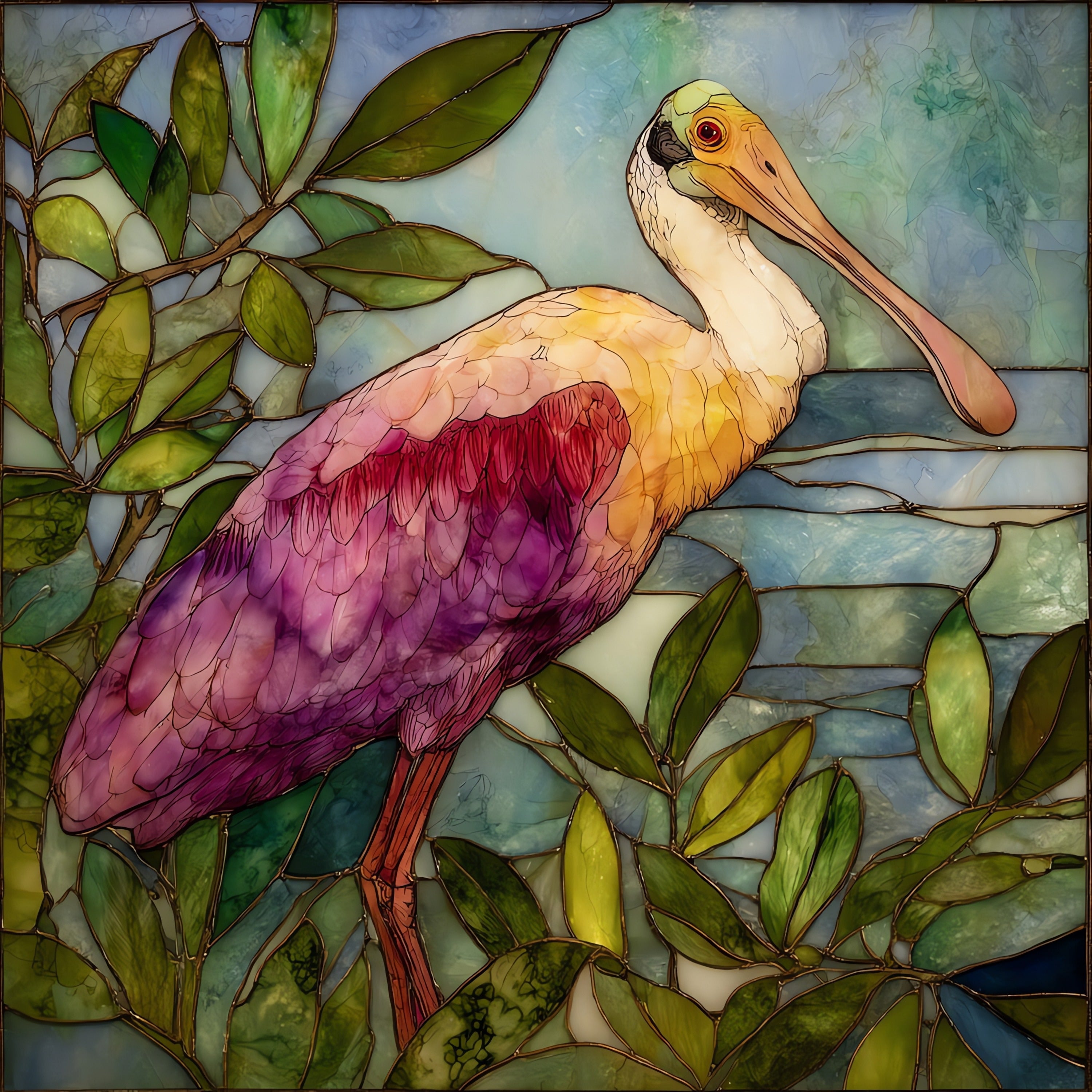 Captiva Island — ceramic art tile