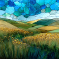 the Tallgrass Prairie — ceramic art tile