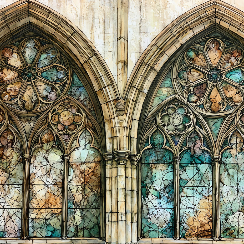 the Cathedral Church of Saint John — ceramic art tile
