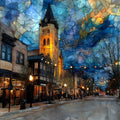 Kerrytown — ceramic art tile