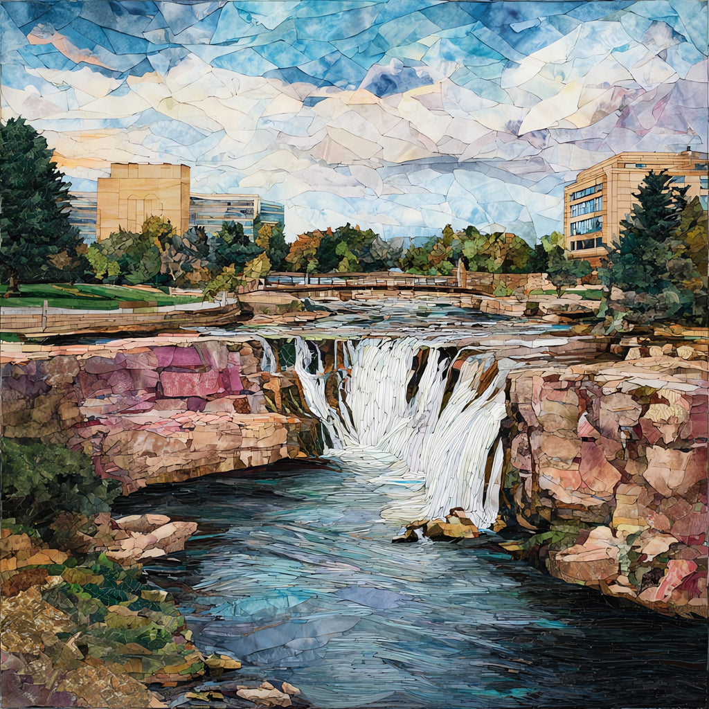 Falls Park — ceramic art tile