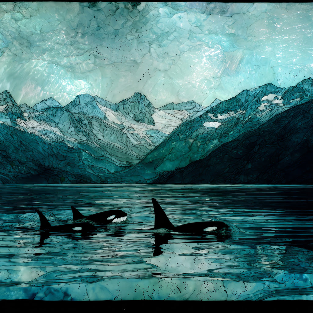 Frederick Sound — ceramic art tile