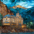 Cliff House Manitou Front Range — ceramic art tile