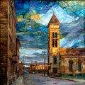 the Calumet Historic District — ceramic art tile