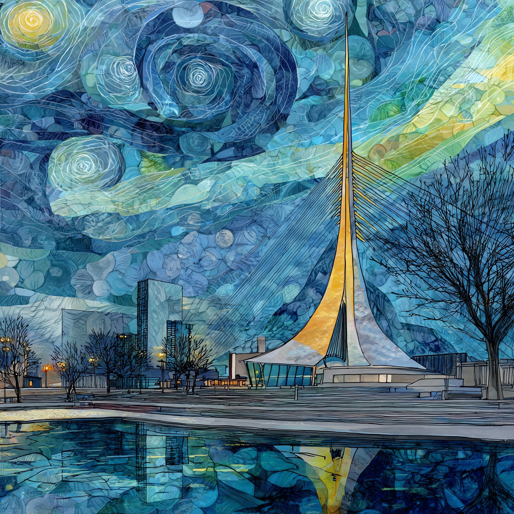 Grand Rapids Calder Plaza — ceramic art tile