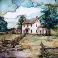 the Howell Living History — ceramic art tile