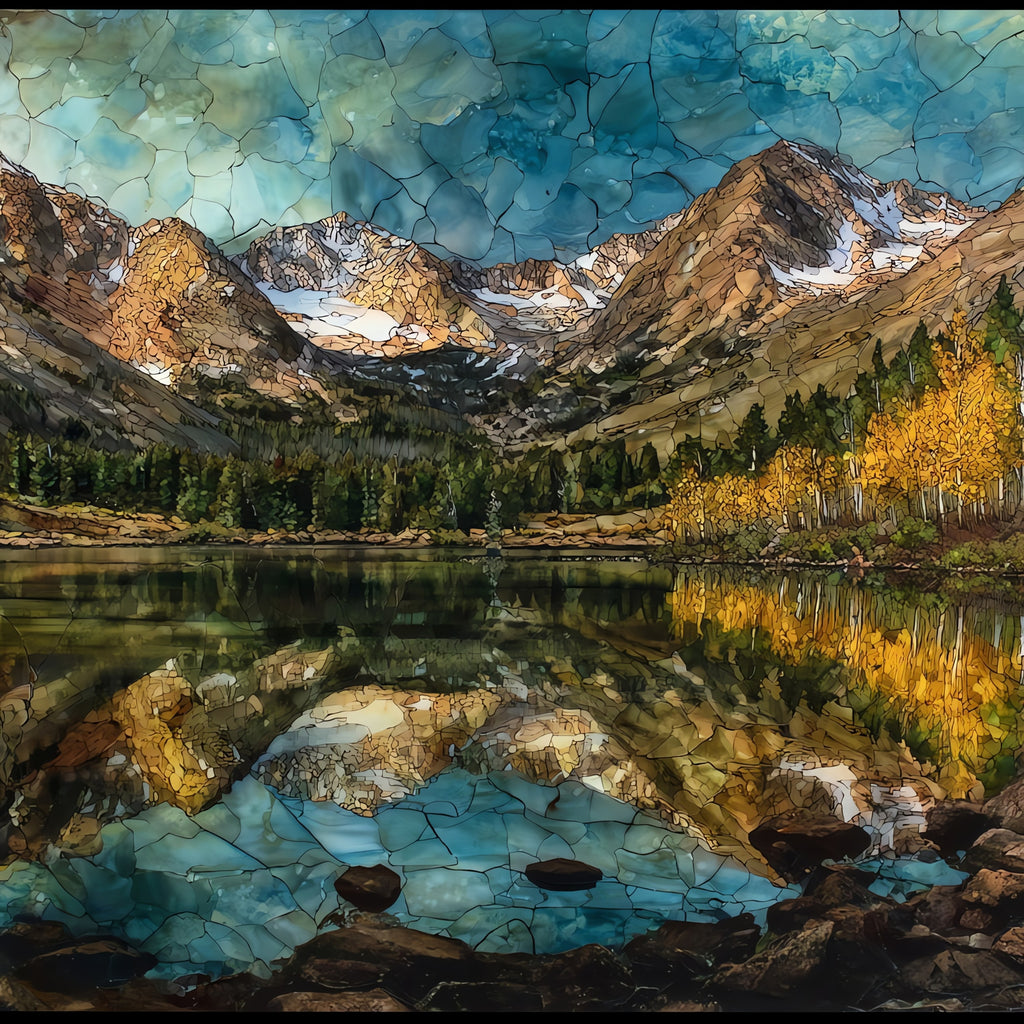 Stella Lake — ceramic art tile