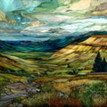 Last Stand Hill — ceramic art tile