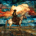 the National Cowboy and Western Heritage — ceramic art tile
