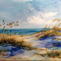 Steinhatchee fishing village — ceramic art tile