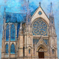 the Cathedral of the — ceramic art tile
