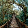 Hillsborough River State Park — ceramic art tile