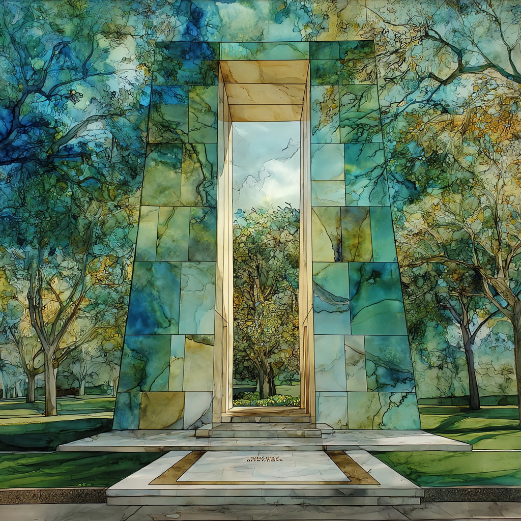 Sundance Square Fort Worth — ceramic art tile