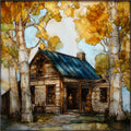 the Charlie Russell Studio — ceramic art tile