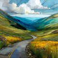 Trail Ridge Road — ceramic art tile