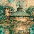 the Aquatorium — ceramic art tile