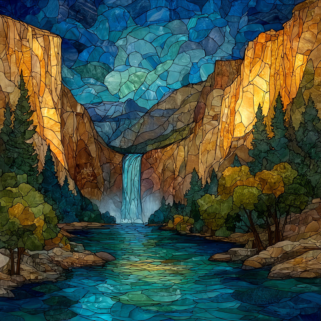 Hetch Hetchy — ceramic art tile