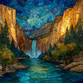 Hetch Hetchy — ceramic art tile
