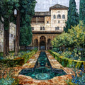 Real Alcazar Mudejar Courtyards — ceramic art tile