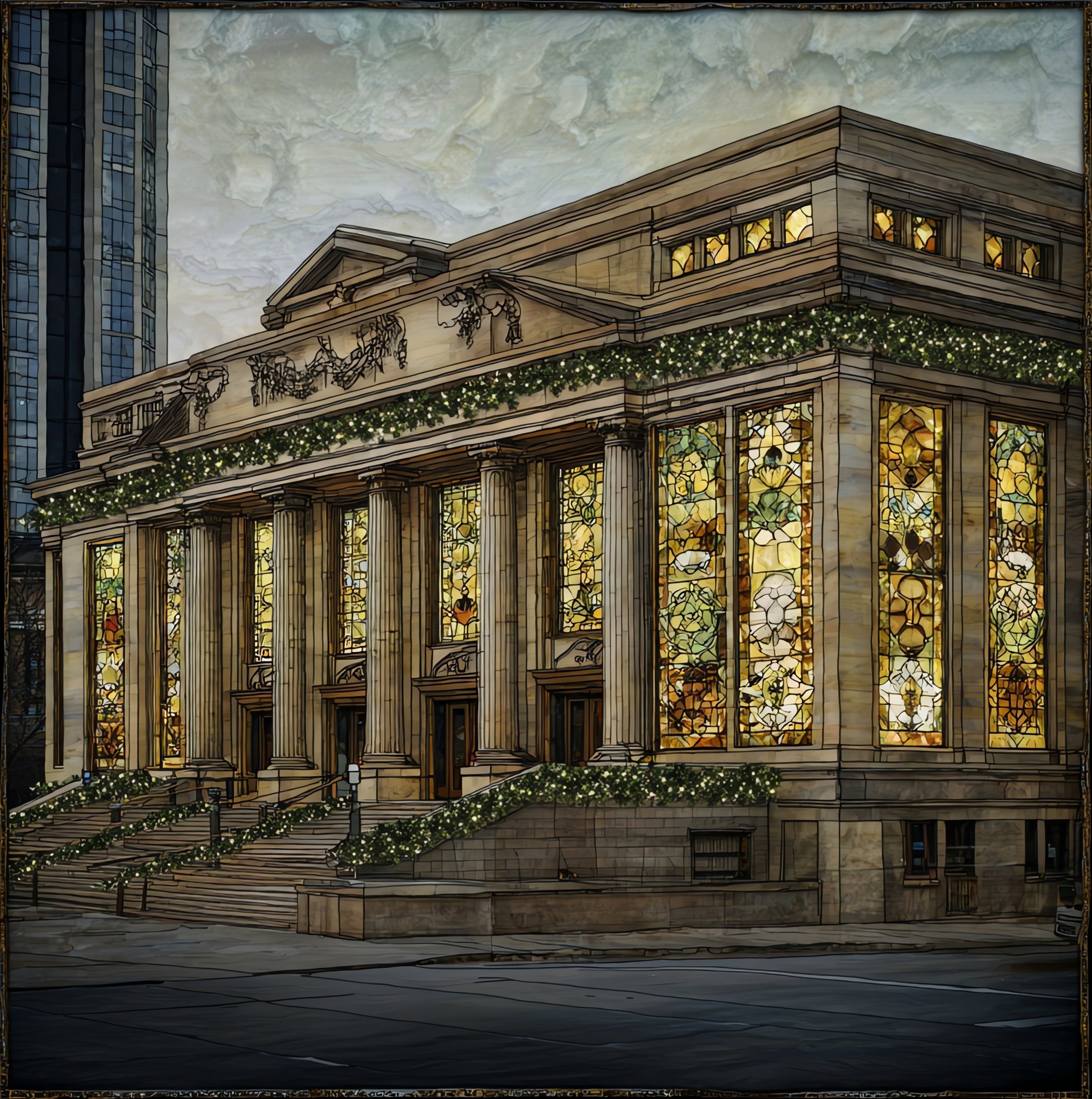 Ordway Center for the — ceramic art tile