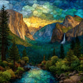 Glacier Point — ceramic art tile