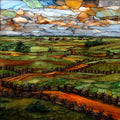 Spotsylvania Court House Battlefield — ceramic art tile