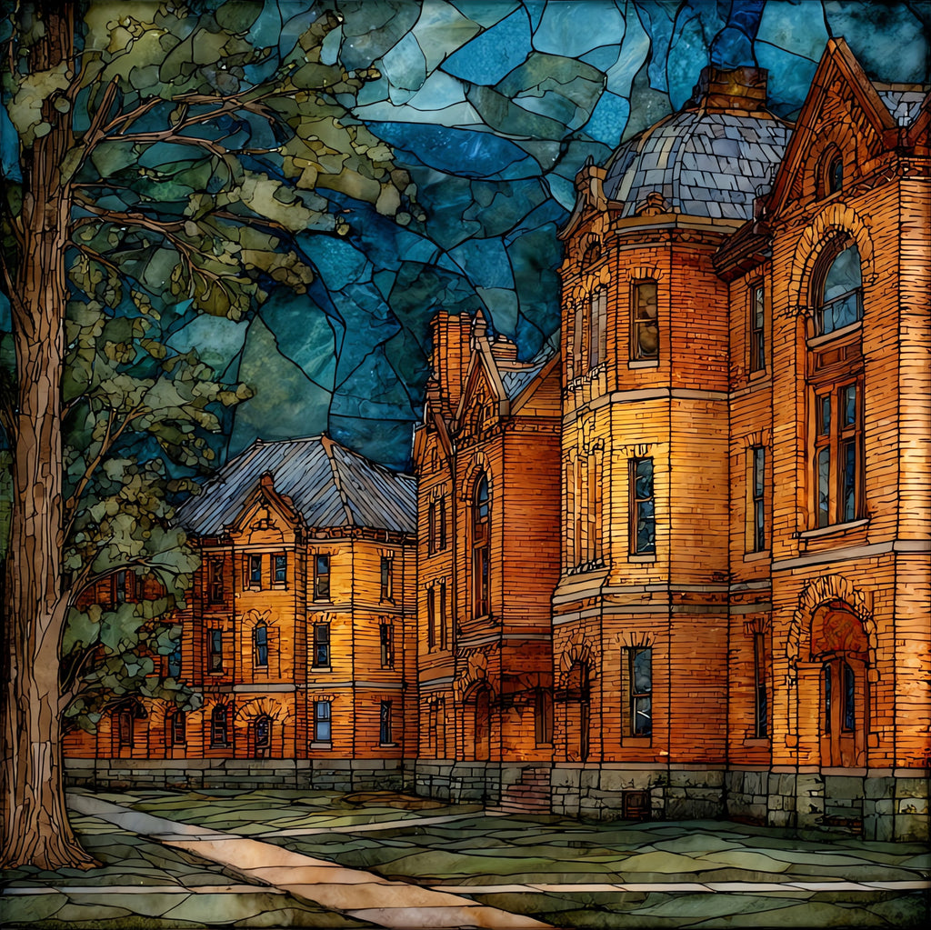 Haskell Indian Nations University — ceramic art tile