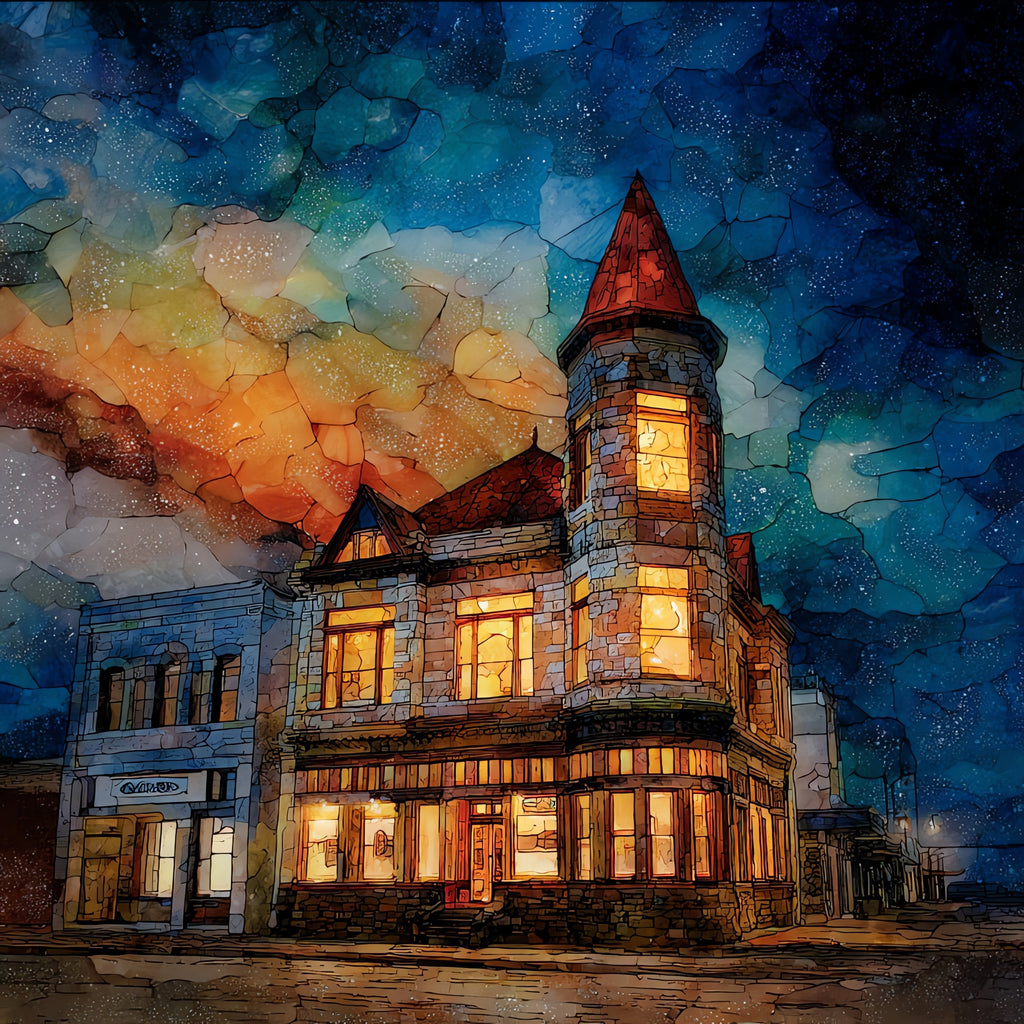 the Kool-Aid landmark in — ceramic art tile