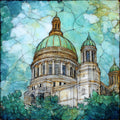 the Cathedral of Saint Paul on — ceramic art tile