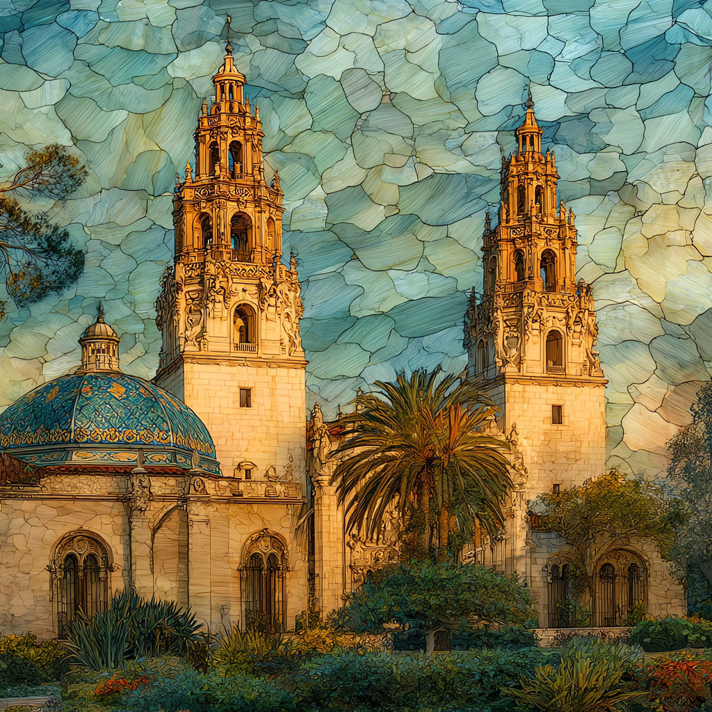 Balboa Park — ceramic art tile