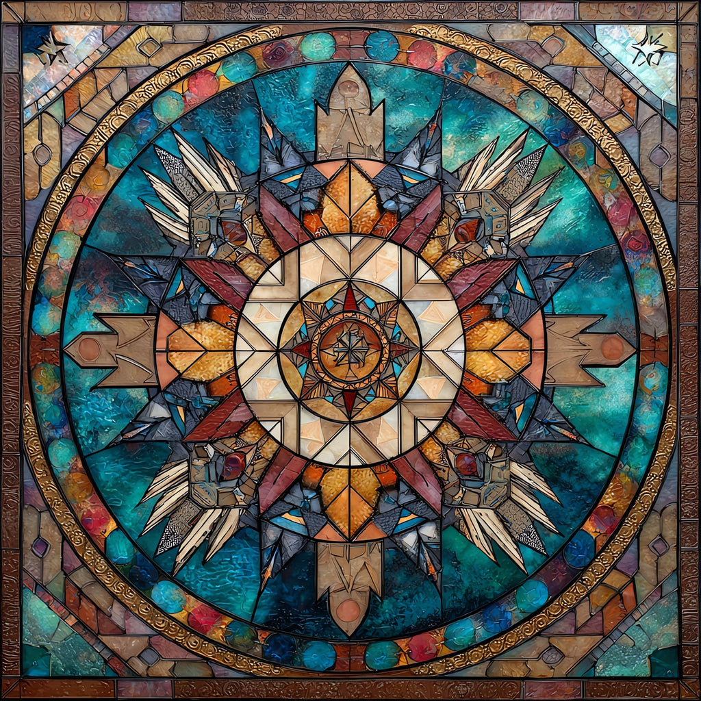 the Indian Museum of — ceramic art tile