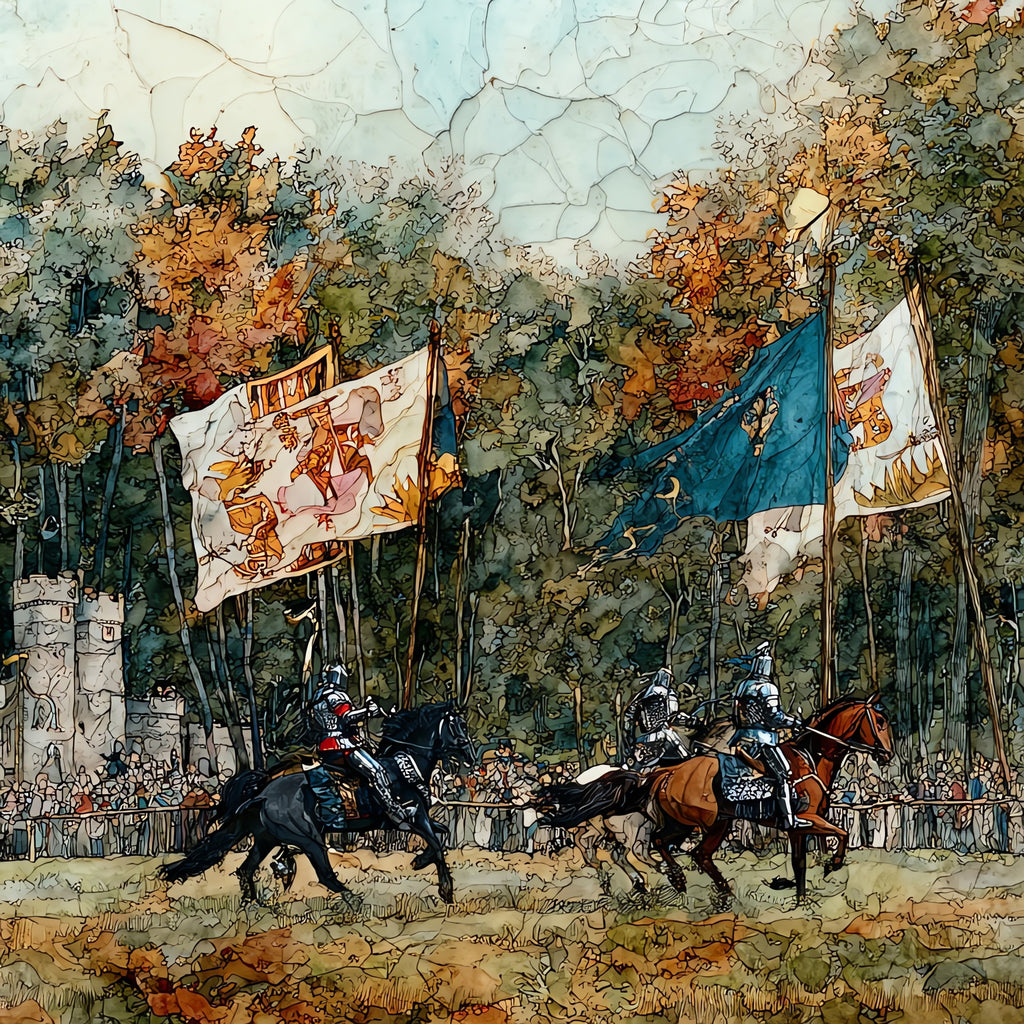 the Maryland Renaissance Festival — ceramic art tile