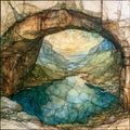 the view outward — ceramic art tile