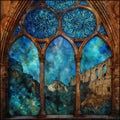 Avila Medieval Walls — ceramic art tile