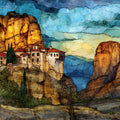 Kalambaka — ceramic art tile